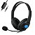 Headset Gamer Fone de Ouvido Com Fio - PS4/Xbox One/Notebook - Imagem 1