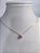 Conjunto Colar e Brincos Gota Pequena Vermelho Rubi Cravejado de Zircônias Banhado a ouro 18k - Imagem 2