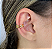 Piercing Fake Corações Lisos e Cravejados Banhado em Ouro 18k - Imagem 1