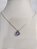 Conjunto Colar e Brincos Gota Lavanda Banhado a ouro 18k - Imagem 2
