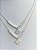 Colar Cartier com Pérolas 6mm Cravejado Zircônias Cristal - Imagem 2