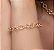 Pulseira de Elo Português Banhado em Ouro 18K - Imagem 1