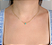 Conjunto Ponto de Luz Turmalina Banhado em Ouro 18k - Imagem 2