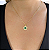 Conjunto Flor Cravejada Zircônia Central Turmalina - Imagem 1