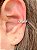 Piercing Fake Quadrado com Zircônias Coloridas - Imagem 2