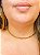 Colar Choker Elos Banhado em Ouro 18k - Imagem 2