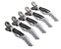 Clips Crocodilo para cabelo c/ 5 unidades 8218 - Marco Boni - Imagem 1
