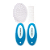 Kit Escova e Pente Baby Azul 8694 - Marco Boni - Imagem 1