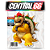 Adesivo Resinado Jogo Super Mario Bross - Bowser braço cruzado - Imagem 1