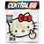 Adesivo Resinado Hello Kitty Dedo Meio - Imagem 1