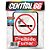 Adesivo Resinado Placa - Proibido Fumar - Imagem 1