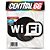 Adesivo Resinado Placa Wi-fi Wifi - Imagem 1