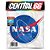 Adesivo Resinado Redondo Nasa - Imagem 1