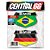 Kit Adesivos Emblema Escudo Brasil Alemanha BWM Resinado - Imagem 1