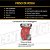 Adesivo Friso de Roda Universal M1 Vermelho Refletivo Filete Aro 13 ao 21 - Imagem 2
