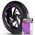 Kit Adesivo Interno de Roda G Emme + Friso Roxo - Imagem 1