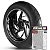 Kit Adesivo Interno de Roda G Kawasaki + Friso Branco Prata Refletivo - Imagem 1