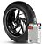 Kit Adesivo Interno de Roda P MV Agusta + Friso Branco Prata Refletivo - Imagem 1