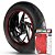 Kit Adesivo Interno de Roda P Motorino + Friso Vermelho Refletivo - Imagem 1