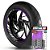Adesivo Friso de Roda M1 +  Palavra R 1100 S + Interno G BMW - Filete Roxo - Imagem 1