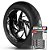 Adesivo Friso de Roda M1 +  Palavra Z 650 + Interno G Kawasaki - Filete Preto - Imagem 1
