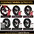 Adesivo Friso de Roda M1 +  Palavra NX 350 SAHARA + Interno G Honda - Filete Vermelho Refletivo - Imagem 4