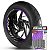 Adesivo Friso de Roda M1 +  Palavra MONSTER 695 + Interno G Ducati - Filete Roxo - Imagem 1