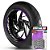 Adesivo Friso de Roda M1 +  Palavra BARHOG + Interno G JhonnyPag - Filete Roxo - Imagem 1