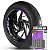 Adesivo Friso de Roda M1 +  Palavra CBR 900 RR FIRE BLADE + Interno G Honda - Filete Roxo - Imagem 1