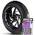 Adesivo Friso de Roda M1 +  Palavra 1198 + Interno G Ducati - Filete Roxo - Imagem 1