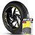 Adesivo Friso de Roda M1 +  Palavra TRICICLO II TOP + Interno G byCristo - Filete Amarelo - Imagem 1