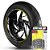 Adesivo Friso de Roda M1 +  Palavra VERSYS-X 300 + Interno G Kawasaki - Filete Amarelo - Imagem 1