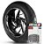 Adesivo Friso de Roda M1 +  Palavra VERSYS-X 300 + Interno G Kawasaki - Filete Branco - Imagem 1