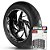 Adesivo Friso de Roda M1 +  Palavra NINJA H2 + Interno G Kawasaki - Filete Branco - Imagem 1