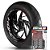 Adesivo Friso de Roda M1 +  Palavra CRF 250 X + Interno G Honda - Filete Vinho - Imagem 1