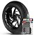Adesivo Friso de Roda M1 +  Palavra XRE + Interno G Honda - Filete Preto - Imagem 1