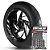 Adesivo Friso de Roda M1 +  Palavra Traxx JH 70 + Interno G TRAXX - Filete Preto - Imagem 1