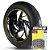 Adesivo Friso de Roda M1 +  Palavra VERSYS CITY 650 + Interno G Kawasaki - Filete Amarelo - Imagem 1