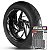 Adesivo Friso de Roda M1 +  Palavra Versys 650 + Interno G Kawasaki - Filete Preto - Imagem 1