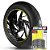 Adesivo Friso de Roda M1 +  Palavra Tiger TRCICLO TC CARGO CHASSI + Interno G Triumph - Filete Amarelo - Imagem 1