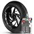 Adesivo Friso de Roda M1 +  Palavra SR RACE + Interno G Aprilia - Filete Preto - Imagem 1