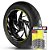 Adesivo Friso de Roda M1 +  Palavra SX 85 + Interno G KTM - Filete Amarelo - Imagem 1