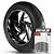 Adesivo Friso de Roda M1 +  Palavra SX 85 + Interno G KTM - Filete Branco - Imagem 1