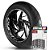 Adesivo Friso de Roda M1 +  Palavra ST-2 900 + Interno G Ducati - Filete Branco - Imagem 1