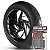 Adesivo Friso de Roda M1 +  Palavra PEGASO 650 + Interno G Aprilia - Filete Vinho - Imagem 1