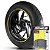 Adesivo Friso de Roda M1 +  Palavra Bmw F850 GS ADVENTURE SPORT + Interno P BMW - Filete Amarelo - Imagem 1