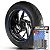 Adesivo Friso de Roda M1 +  Palavra Bmw R1150 RT + Interno P BMW - Filete Azul Refletivo - Imagem 1