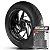 Adesivo Friso de Roda M1 +  Palavra BONNEVILLE BOBBER BLACK 1200 + Interno P Triumph - Filete Preto - Imagem 1