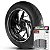 Adesivo Friso de Roda M1 +  Palavra CB 650 F + Interno P Honda - Filete Branco - Imagem 1