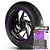 Adesivo Friso de Roda M1 +  Palavra DAYTONA SUPER III + Interno P Triumph - Filete Roxo - Imagem 1